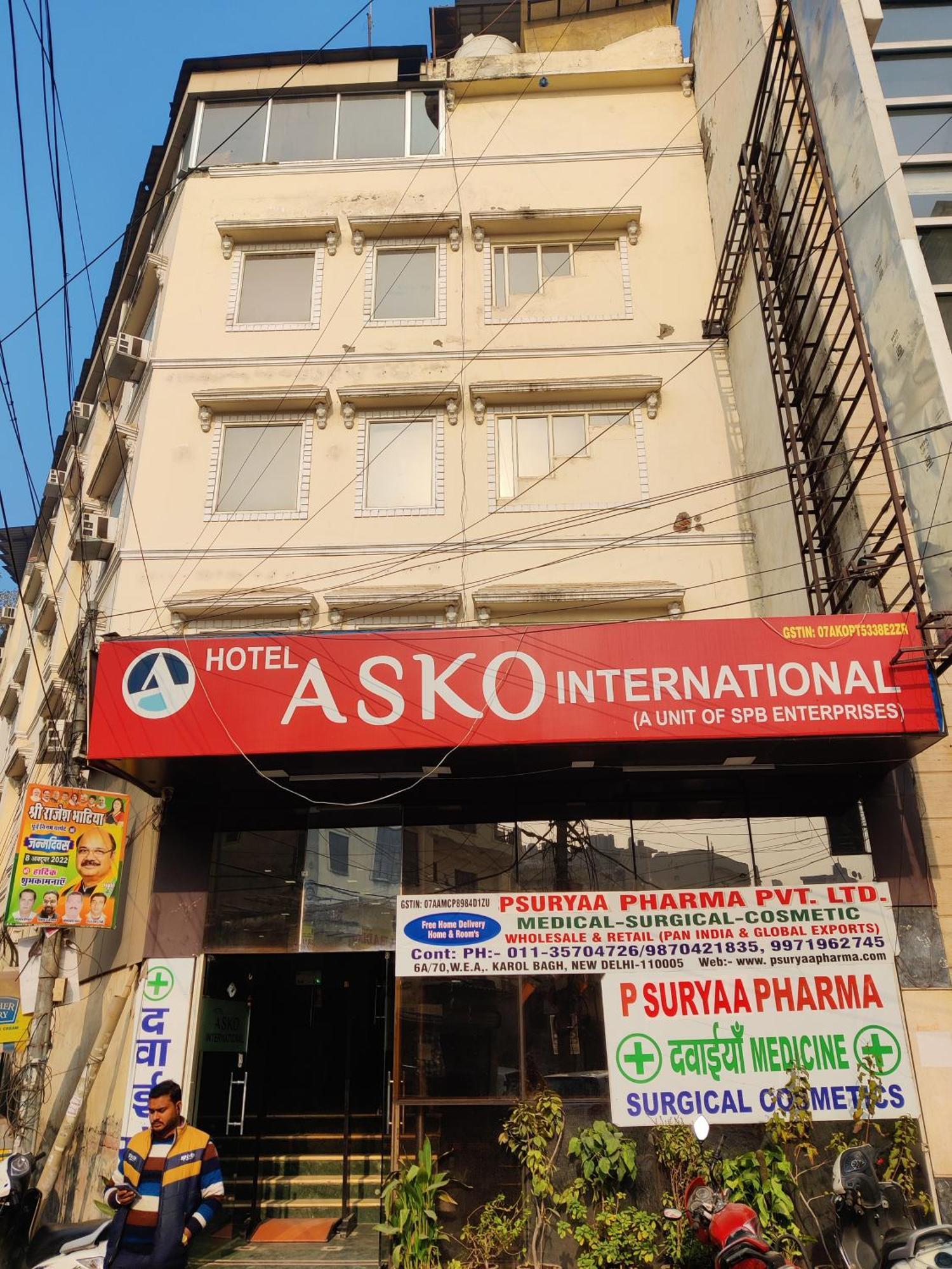 Hotel Asko International-Karol Bagh Delhi  Exterior photo